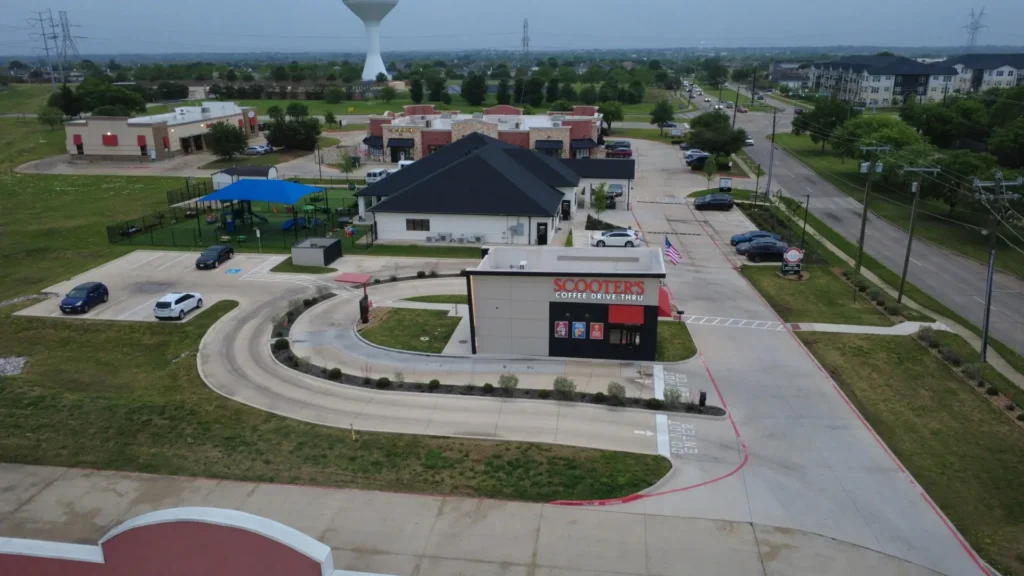 DFW concrete Scooter's Driveway